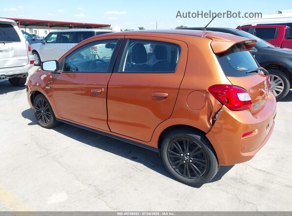 ML32A5HJ3KH002509 2019 MITSUBISHI MIRAGE Orange Rear left