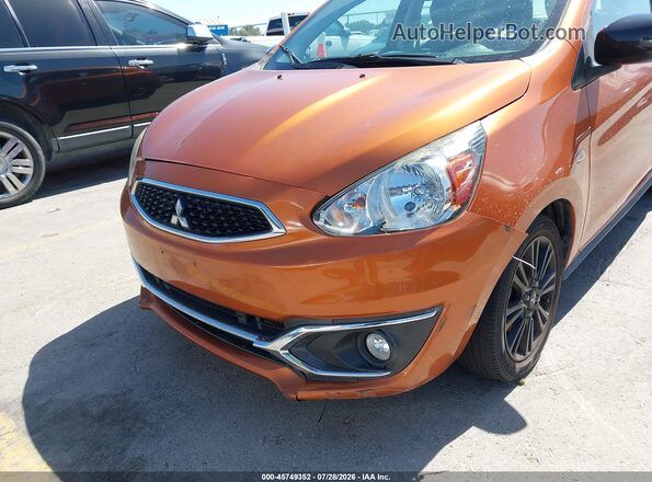 ML32A5HJ3KH002509 2019 MITSUBISHI MIRAGE Orange Rear interior view