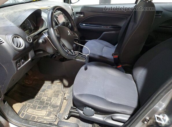 ML32A5HJ3KH011307 2019 MITSUBISHI MIRAGE Gray Widok wnętrza z przodu