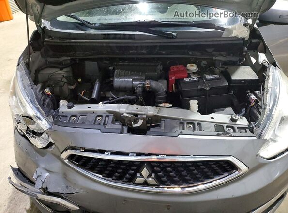 ML32A5HJ3KH011307 2019 MITSUBISHI MIRAGE Gray Widok wnętrza z tyłu