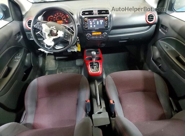 ML32A5HJ3LH001782 2020 MITSUBISHI MIRAGE Blue წინა პანელის ხედი