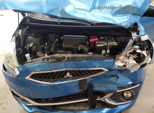 ML32A5HJ3LH001782 2020 MITSUBISHI MIRAGE Blue უკანა სალონის ხედი