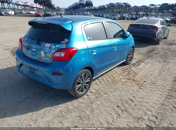 ML32A5HJ5KH012605 2019 MITSUBISHI MIRAGE Синий Задняя правая четверть