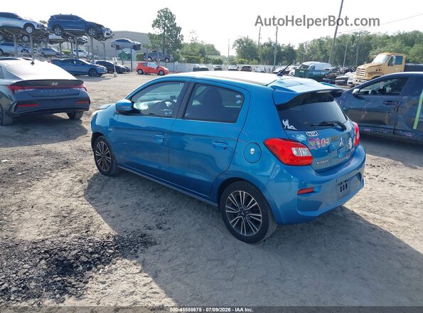 ML32A5HJ5KH012605 2019 MITSUBISHI MIRAGE Синий Задняя левая четверть