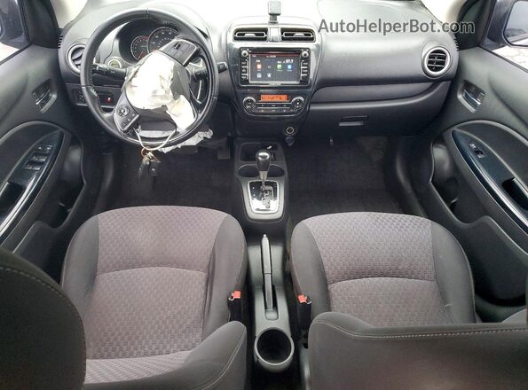 ML32A5HJ6HH011388 2017 MITSUBISHI MIRAGE Silver Widok deski rozdzielczej