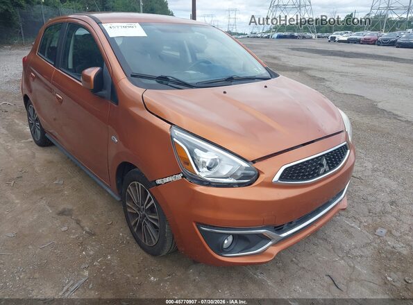 ML32A5HJ7HH016504 2017 MITSUBISHI MIRAGE Orange Вид спереду