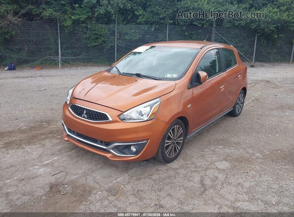 ML32A5HJ7HH016504 2017 MITSUBISHI MIRAGE Orange Передня ліва чверть