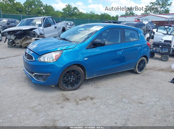 ML32A5HJ8KH007530 2019 MITSUBISHI MIRAGE Blue Առջևի ձախ երեք քառորդ տեսարան