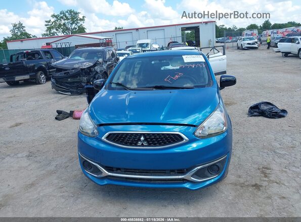 ML32A5HJ8KH007530 2019 MITSUBISHI MIRAGE Blue Սարքավորումների վահանակի տեսք