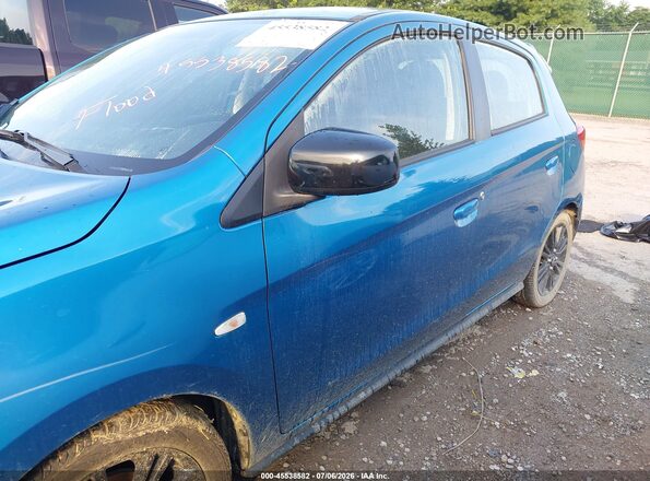 ML32A5HJ8KH007530 2019 MITSUBISHI MIRAGE Blue 