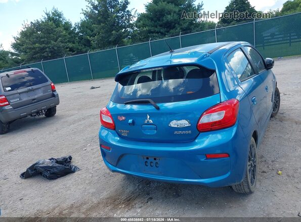 ML32A5HJ8KH007530 2019 MITSUBISHI MIRAGE Blue 