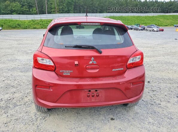 ML32A5HJ9KH006368 2019 MITSUBISHI MIRAGE Burgundy Widok z tyłu