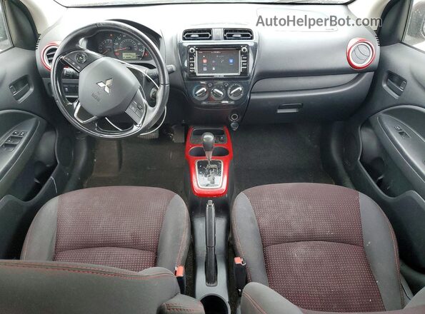 ML32A5HJ9KH006368 2019 MITSUBISHI MIRAGE Burgundy Widok deski rozdzielczej