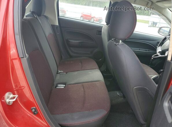 ML32A5HJ9KH006368 2019 MITSUBISHI MIRAGE Burgundy Widok tylnych siedzeń