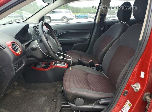 ML32A5HJ9KH006368 2019 MITSUBISHI MIRAGE Burgundy Widok wnętrza z przodu