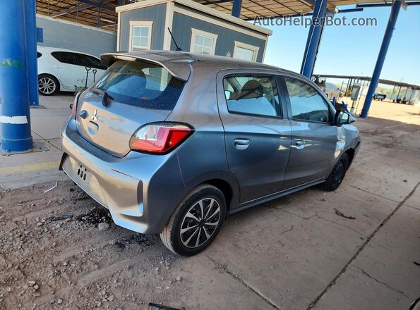 ML32AUHJ0MH007678 2021 MITSUBISHI MIRAGE Gray Trasero derecho