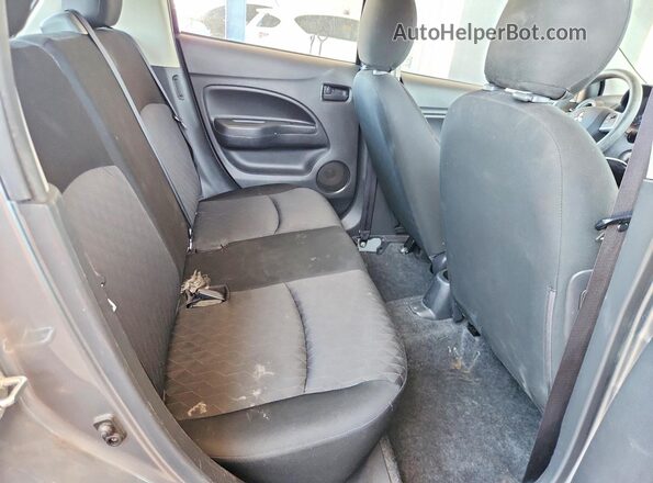 ML32AUHJ0MH007678 2021 MITSUBISHI MIRAGE Gray Vista de los asientos traseros