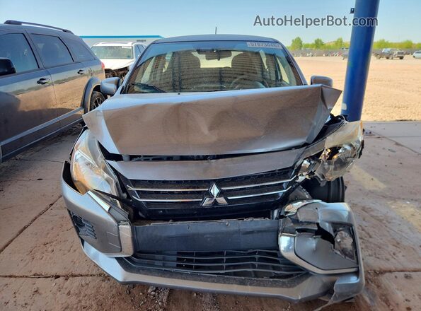 ML32AUHJ0MH007678 2021 MITSUBISHI MIRAGE Gray Vista frontal