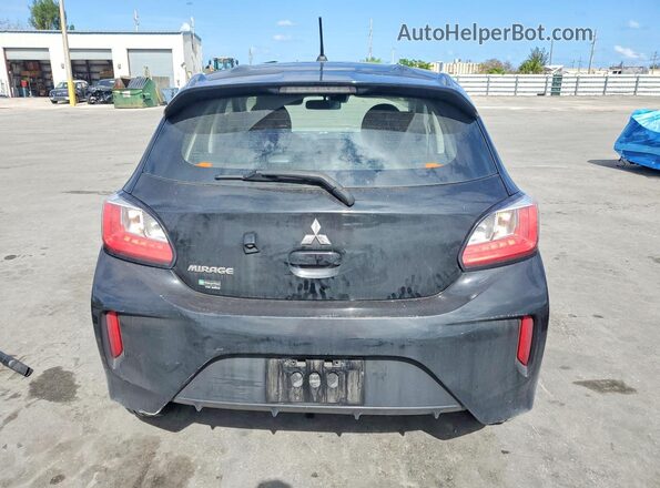 ML32AUHJ0MH012539 2021 MITSUBISHI MIRAGE Black Вид ззаду