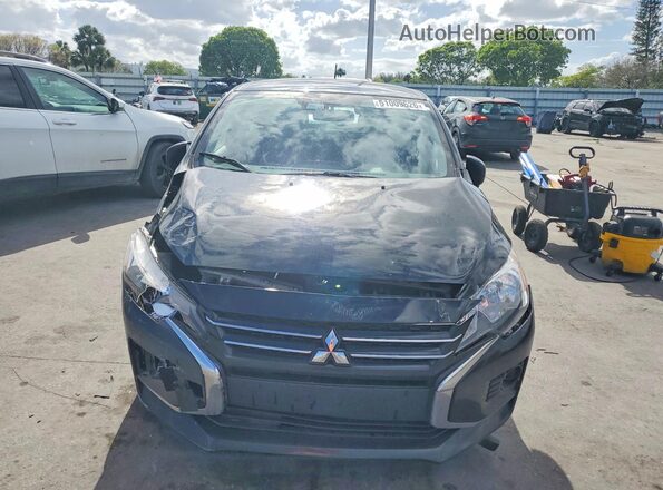ML32AUHJ0MH012539 2021 MITSUBISHI MIRAGE Black Вид спереду