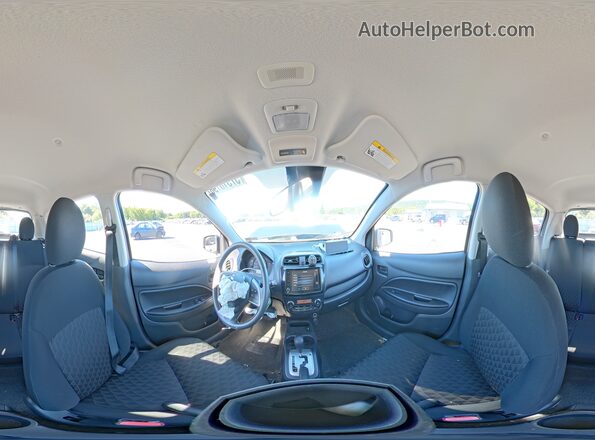 ML32AUHJ0MH014338 2021 MITSUBISHI MIRAGE Gray VIN კოდის სტიკერის ხედი
