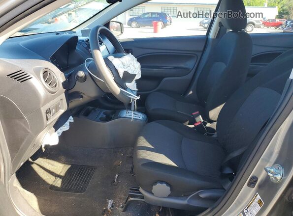 ML32AUHJ0MH014338 2021 MITSUBISHI MIRAGE Gray წინა სალონის ხედი