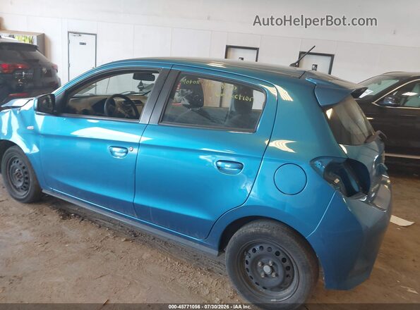 ML32AUHJ0RH003086 2024 MITSUBISHI MIRAGE Blue Rear left