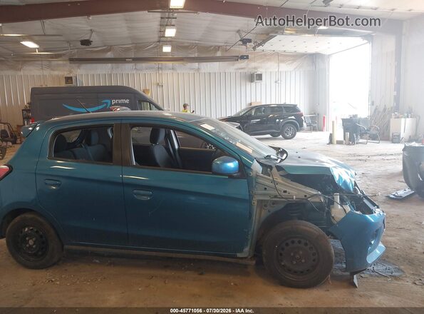 ML32AUHJ0RH003086 2024 MITSUBISHI MIRAGE Blue Rear interior view
