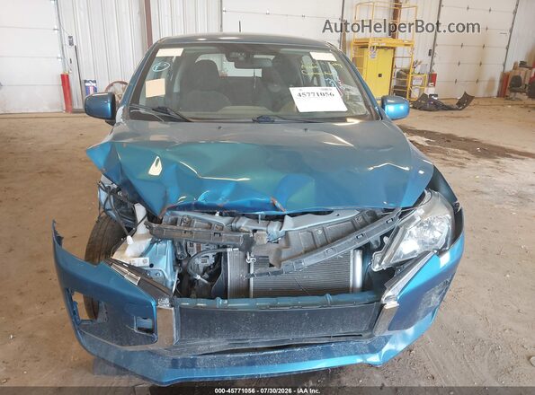 ML32AUHJ0RH003086 2024 MITSUBISHI MIRAGE Blue Instrument cluster view