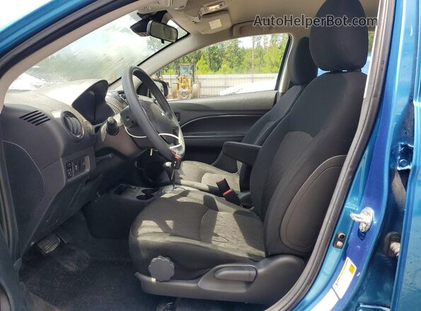 ML32AUHJ0RH004450 2024 MITSUBISHI MIRAGE Turquoise Widok wnętrza z przodu