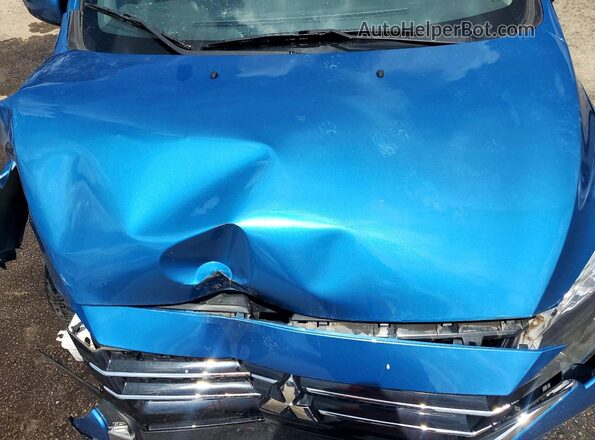 ML32AUHJ0RH004450 2024 MITSUBISHI MIRAGE Turquoise Widok wnętrza z tyłu