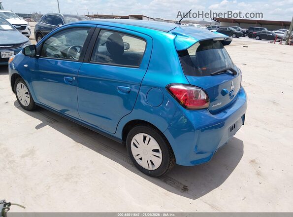 ML32AUHJ0RH009082 2024 MITSUBISHI MIRAGE Blue Հետևի ձախ