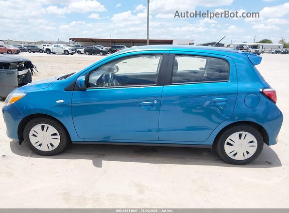 ML32AUHJ0RH009082 2024 MITSUBISHI MIRAGE Blue Սալոնի 360 աստիճան տեսք
