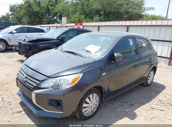 ML32AUHJ0RH012676 2024 MITSUBISHI MIRAGE Gray Դիմացի տեսք