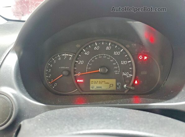 ML32AUHJ0RH013102 2024 MITSUBISHI MIRAGE Burgundy Вид щитка приладів