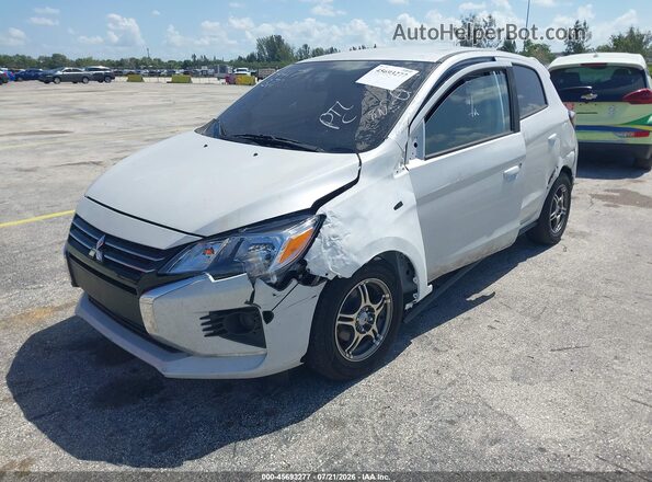 ML32AUHJ0RH015948 2024 MITSUBISHI MIRAGE White Vista tres cuartos delantera izquierda