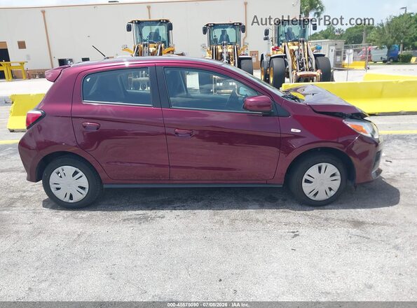 ML32AUHJ0RH017957 2024 MITSUBISHI MIRAGE Red Սալոնի հետևի տեսք