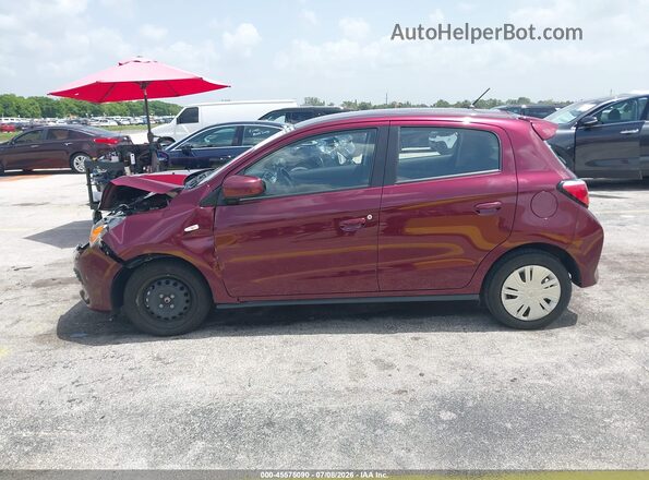 ML32AUHJ0RH017957 2024 MITSUBISHI MIRAGE Red Սալոնի 360 աստիճան տեսք