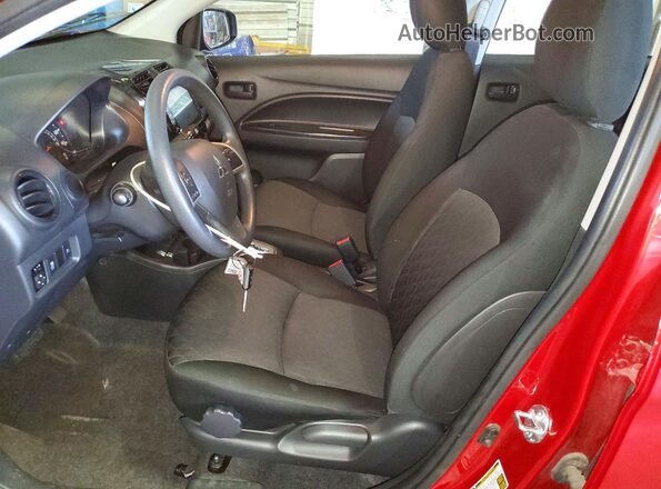 ML32AUHJ0RH017960 2024 MITSUBISHI MIRAGE Red Front interior view
