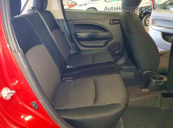 ML32AUHJ0RH017960 2024 MITSUBISHI MIRAGE Red Rear seats view
