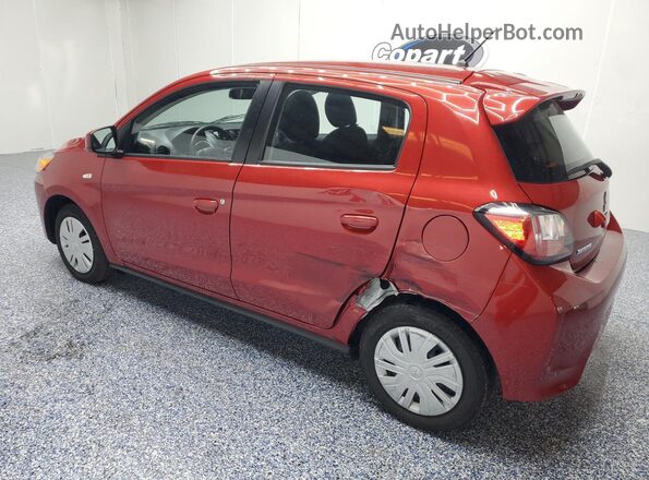 ML32AUHJ0RH017960 2024 MITSUBISHI MIRAGE Red VIN sticker view