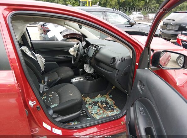 ML32AUHJ0RH022334 2024 MITSUBISHI MIRAGE Red Front interior view