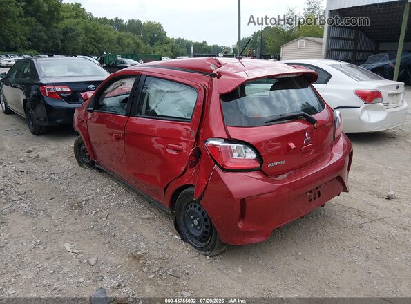 ML32AUHJ0RH022334 2024 MITSUBISHI MIRAGE Red Rear left