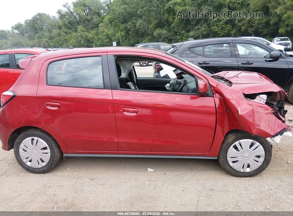 ML32AUHJ0RH022334 2024 MITSUBISHI MIRAGE Red Rear interior view