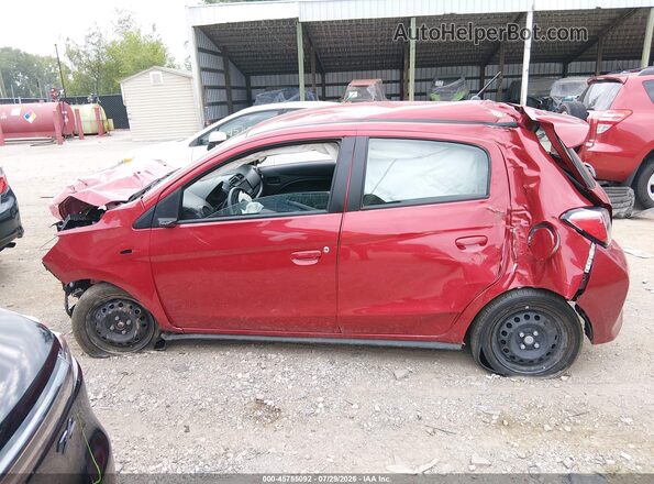 ML32AUHJ0RH022334 2024 MITSUBISHI MIRAGE Red 360 interior view