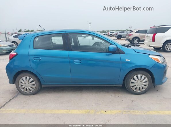 ML32AUHJ1MH005857 2021 MITSUBISHI MIRAGE Синий Вид задней части салона