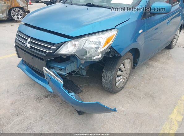 ML32AUHJ1MH005857 2021 MITSUBISHI MIRAGE Синий Вид спереди