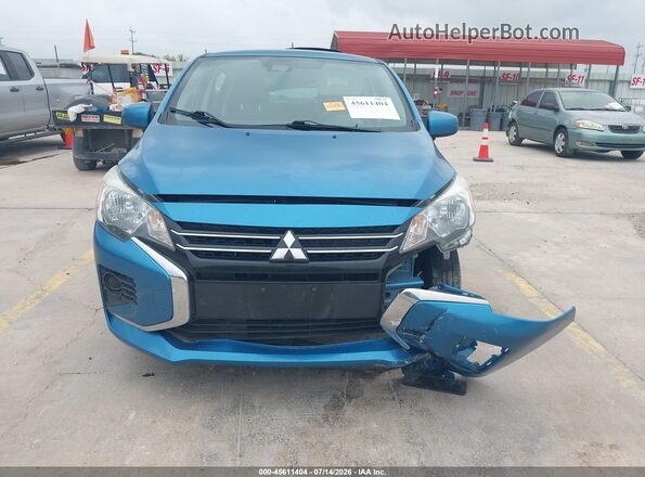 ML32AUHJ1MH005857 2021 MITSUBISHI MIRAGE Синий Вид щитка приборов