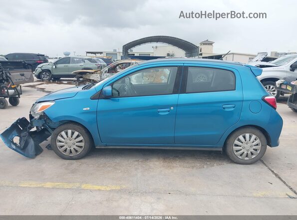 ML32AUHJ1MH005857 2021 MITSUBISHI MIRAGE Синий Панорамный вид салона 360°