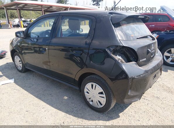 ML32AUHJ1MH012906 2021 MITSUBISHI MIRAGE Black Trasero izquierdo